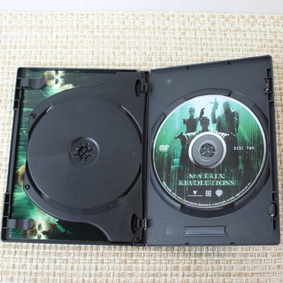 DVD MATRIX RELOADED & MATRIX REVOLUTIONS SET FULL SCREEN RATED R KEANU REEVES - Picture 14 of 16